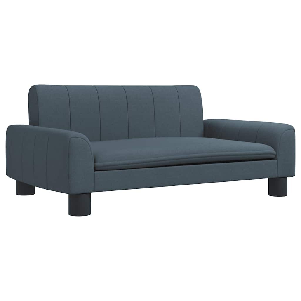 vidaXL Κρεβάτι Σκύλου Σκούρο γκρι 70 x 45 x 30 εκ. Υφασμάτινο