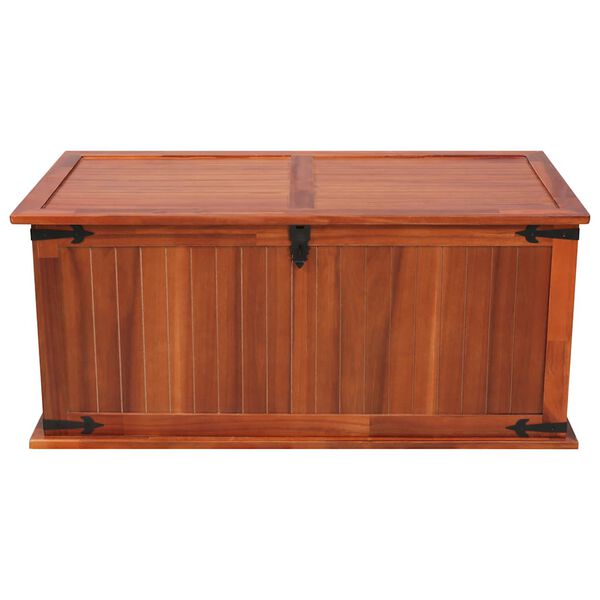 vidaXL Μπαούλο Αποθήκευσης 79 x 34 x 32 εκ. από Μασίφ Ξύλο Ακακίας