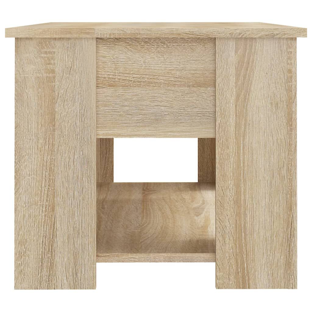 vidaXL Τραπεζάκι Σαλονιού Sonoma Δρυς 79x49x41 εκ. Επεξεργασμένο Ξύλο