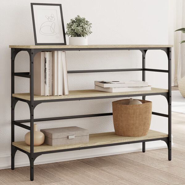 vidaXL &Tau;&rho;&alpha;&pi;έ&zeta;&iota; &Kappa;&omicron;&nu;&sigma;ό&lambda;&alpha; Sonoma &Delta;&rho;&upsilon;&sigmaf; 100x32x75 &epsilon;&kappa;. &Epsilon;&pi;&epsilon;&xi;&epsilon;&rho;&gamma;&alpha;&sigma;&mu;έ&nu;&omicron; &Xi;ύ&lambda;&omicron;