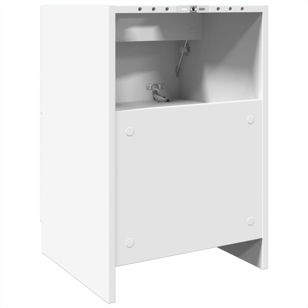 vidaXL Ντουλάπι Νιπτήρα Λευκό 40x37x59 εκ. Επεξεργασμένο Ξύλο