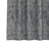 vidaXL Κουρτίνα με κουρτίνες 2 pcs Γκρι 140 x 140 cm Βελούδο