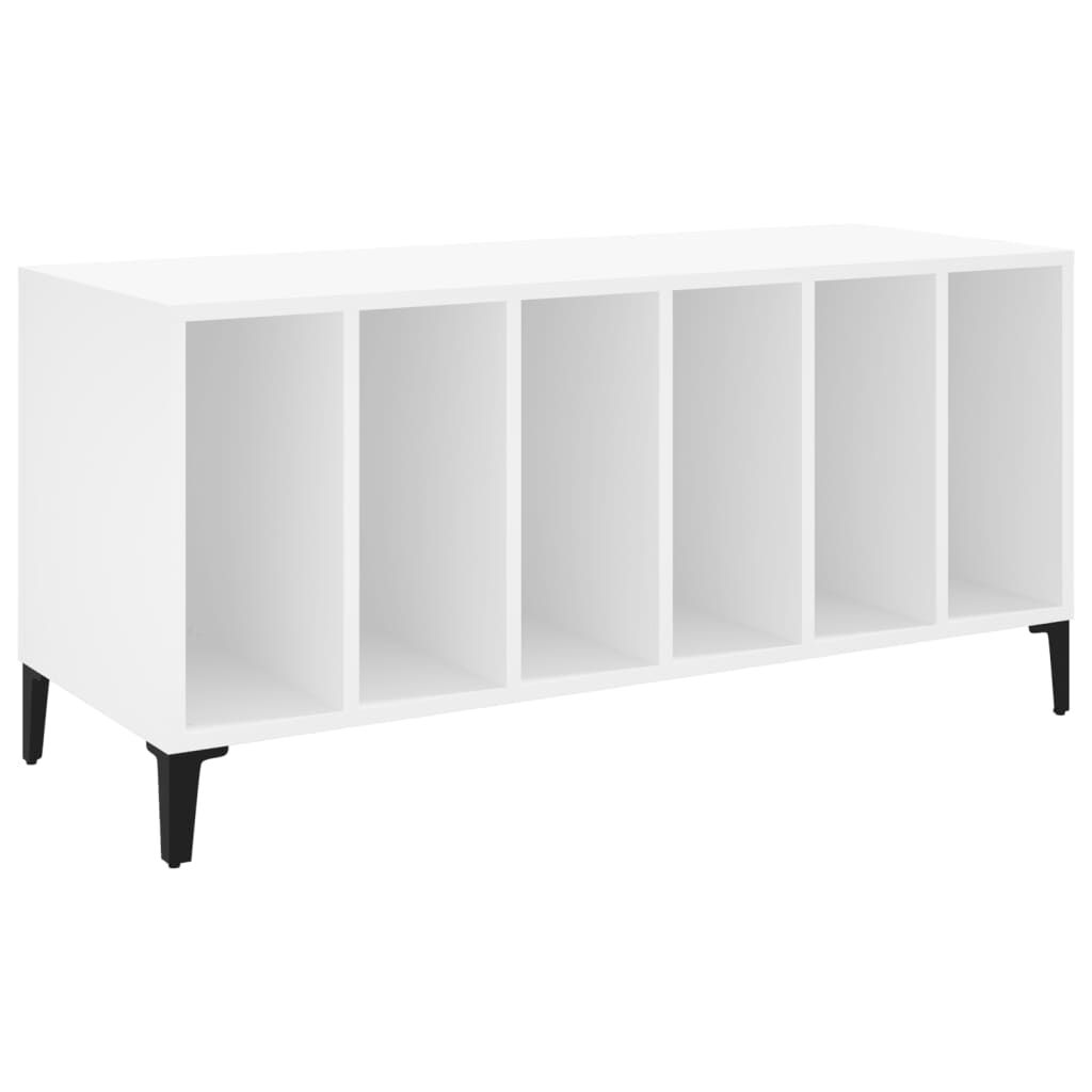 vidaXL Δισκοθήκη Καφέ Δρυς 100 x 38 x 48 εκ. από Επεξεργασμένο Ξύλο