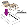 vidaXL Βάση κρεβατιού με λάμες Καφέ 70 x 190 cm Στερεό Ξύλο Μηλιάς