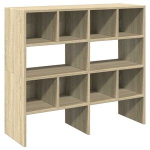 vidaXL &Rho;ά&phi;&iota;&alpha; &pi;&alpha;&pi;&omicron;&upsilon;&tau;&sigma;&iota;ώ&nu; 2 &tau;&mu;&chi; &sigma;&tau;&omicron;&iota;&beta;&alpha;&zeta;ό&mu;&epsilon;&nu;&alpha; Sonoma Oak 89,5x30x40 cm
