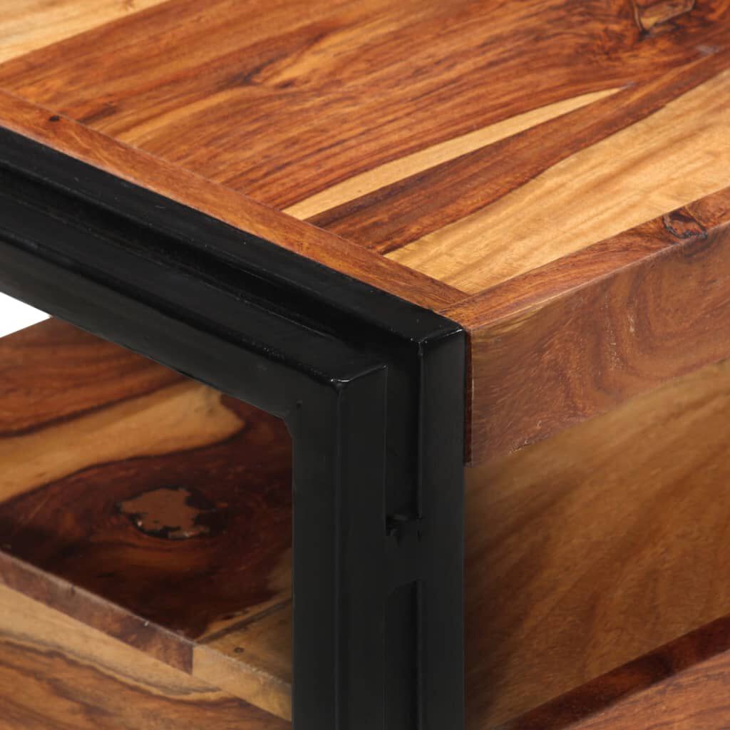 vidaXL Έπιπλο Τηλεόρασης 120 x 30 x 40 εκ. από Μασίφ Ξύλο Sheesham