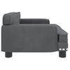 vidaXL Κρεβάτι Σκύλου Σκούρο Γκρι 70 x 45 x 30 εκ. Βελούδινο