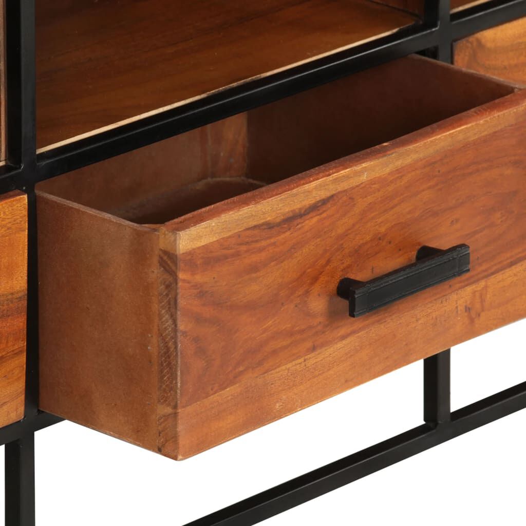 vidaXL Έπιπλο Τηλεόρασης 110 x 30 x 45 εκ. από Μασίφ Ξύλο Ακακίας