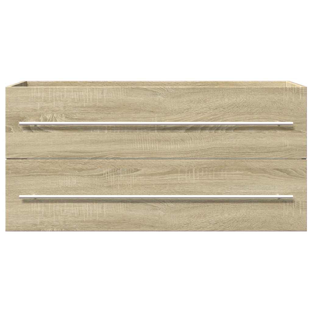 vidaXL Ντουλάπι Νιπτήρα Sonoma Δρυς 100 x 38,5 x 48 εκ. Επεξ. Ξύλο