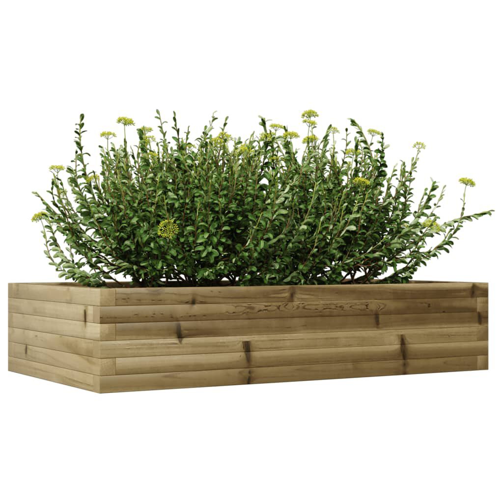 vidaXL Ζαρντινιέρα Κήπου 110x60x23 εκ. από Εμποτισμένο Ξύλο Πεύκου