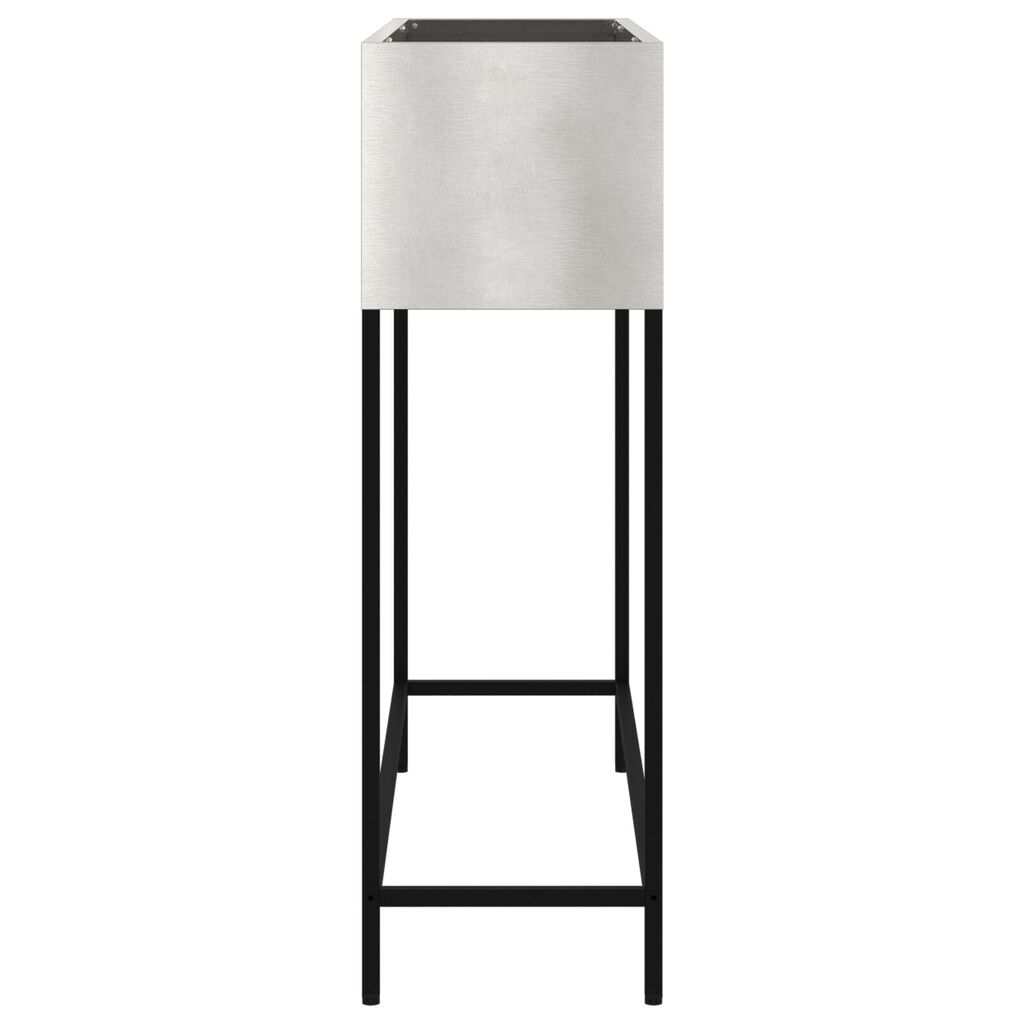vidaXL Υψωμένος Κήπος 100x26x82 εκ Μη Σιδερένιο Ατσάλι