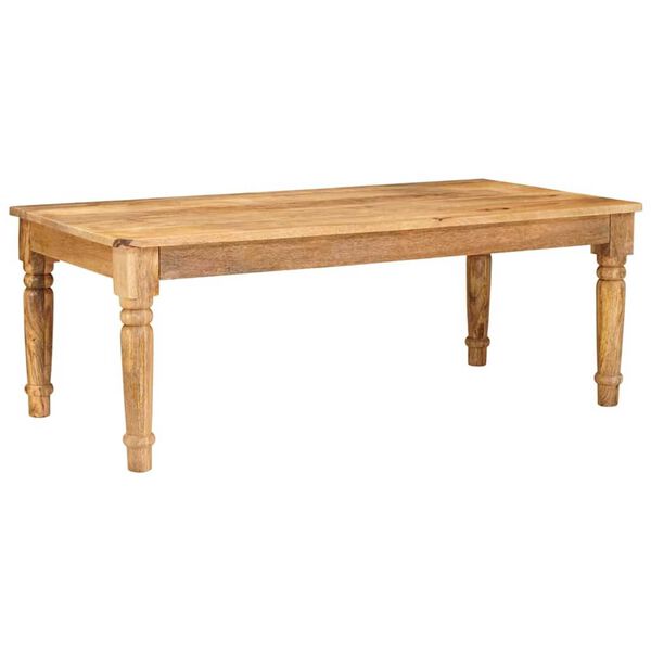 vidaXL Τραπεζάκι σαλονιού Καφέ 100 x 55 x 40 cm Μασίφ ξύλο μάνγκο