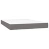 vidaXL &Kappa;&rho;&epsilon;&beta;ά&tau;&iota; Boxspring &mu;&epsilon; &Sigma;&tau;&rho;ώ&mu;&alpha; &Sigma;&kappa;&omicron;ύ&rho;&omicron; &Gamma;&kappa;&rho;&iota; 140x190 &epsilon;&kappa;. &Upsilon;&phi;&alpha;&sigma;&mu;ά&tau;&iota;&nu;&omicron;