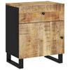 vidaXL Κομοδίνο 50x33x60 εκ. Μασίφ Ξύλο Μάνγκο & Επεξεργασμένο Ξύλο