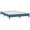 vidaXL Box Spring &kappa;&rho;&epsilon;&beta;ά&tau;&iota; &mu;&epsilon; &sigma;&tau;&rho;ώ&mu;&alpha; &sigma;&kappa;&omicron;ύ&rho;&omicron; &mu;&pi;&lambda;&epsilon; 140x220 cm &Beta;&epsilon;&lambda;&omicron;ύ&delta;&iota;&nu;&omicron;