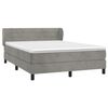 vidaXL &Kappa;&rho;&epsilon;&beta;ά&tau;&iota; Boxspring &mu;&epsilon; &Sigma;&tau;&rho;ώ&mu;&alpha; &Alpha;&nu;&omicron;&iota;&chi;&tau;ό &Gamma;&kappa;&rho;&iota; 140x200 &epsilon;&kappa;. &Beta;&epsilon;&lambda;&omicron;ύ&delta;&iota;&nu;&omicron;