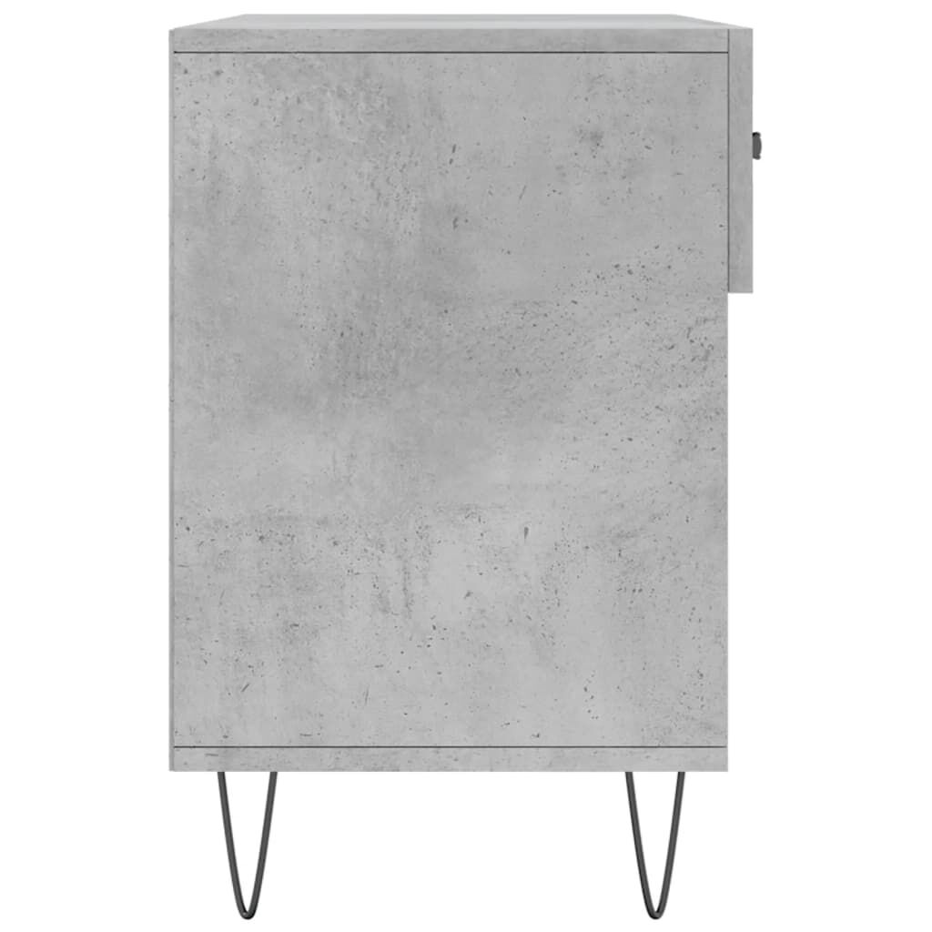 vidaXL Παπουτσοθήκη Γκρι Σκυρ. 102x35x55 εκ. από Επεξεργασμένο Ξύλο