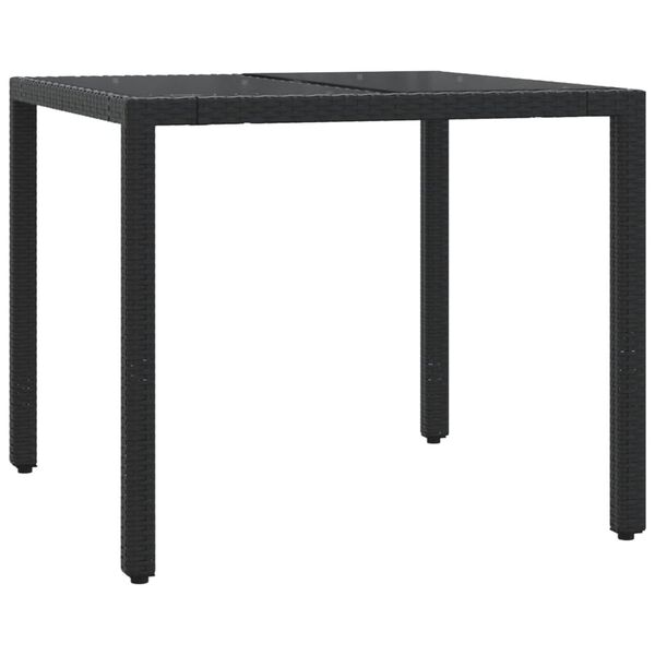 vidaXL &Sigma;&epsilon;&tau; &Tau;&rho;&alpha;&pi;&epsilon;&zeta;&alpha;&rho;ί&alpha;&sigmaf; &Kappa;ή&pi;&omicron;&upsilon; 5 &Tau;&epsilon;&mu;&alpha;&chi;ί&omega;&nu; &Mu;&alpha;ύ&rho;&omicron; &Sigma;&upsilon;&nu;&theta;. &Rho;&alpha;&tau;ά&nu; &mu;&epsilon; &Mu;&alpha;&xi;&iota;&lambda;ά&rho;&iota;&alpha;