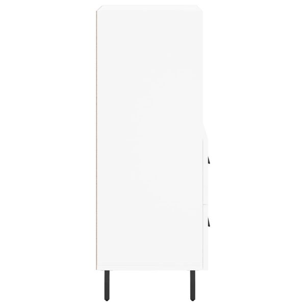 vidaXL Ντουλάπι Λευκό 34,5 x 34 x 90 εκ. από Επεξεργασμένο Ξύλο