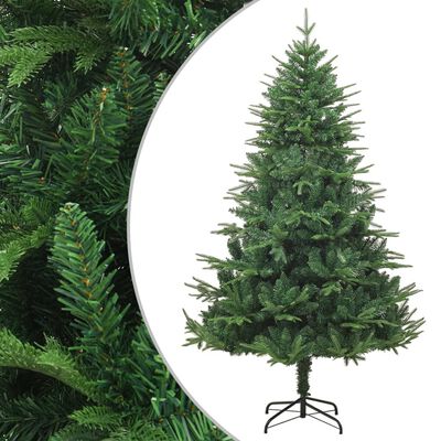 vidaXL Χριστουγεννιάτικο Δέντρο Τεχνητό Πράσινο 180 εκ. από PVC & PE