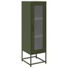 vidaXL Highboard &Epsilon;&lambda;&alpha;&iota;&omicron;&pi;&rho;ά&sigma;&iota;&nu;&omicron; 36x39x123 cm &Alpha;&tau;&sigma;ά&lambda;&iota; &psi;&upsilon;&chi;&rho;ή&sigmaf; έ&lambda;&alpha;&sigma;&eta;&sigmaf;