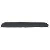 vidaXL Σετ Μαξιλαριών Πάγου 2 pcs Μαύρο 150 x 40 x 8 εκ. ύφασμα