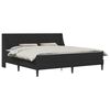 vidaXL &Sigma;&kappa;&epsilon;&lambda;&epsilon;&tau;ό&sigmaf; &kappa;&rho;&epsilon;&beta;&alpha;&tau;&iota;&omicron;ύ &mu;&epsilon; &sigma;&tau;&rho;ώ&mu;&alpha; &Mu;&alpha;ύ&rho;&omicron; 180 x 200 cm &Beta;&epsilon;&lambda;&omicron;ύ&delta;&omicron;