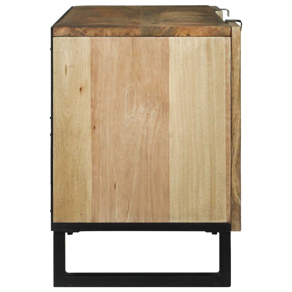 vidaXL Ντουλάπα Τηλεόρασης 105x33.5x46 cm Μασίφ Ξύλο Μάνγκο