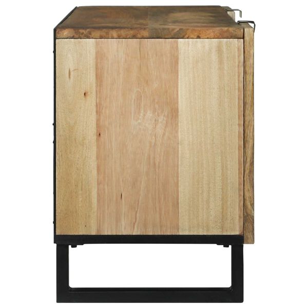 vidaXL Ντουλάπα Τηλεόρασης 105x33.5x46 cm Μασίφ Ξύλο Μάνγκο