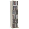 vidaXL Έπιπλο για CD Sonoma Δρυς 21 x 20 x 88 εκ. Επεξεργασμένο Ξύλο