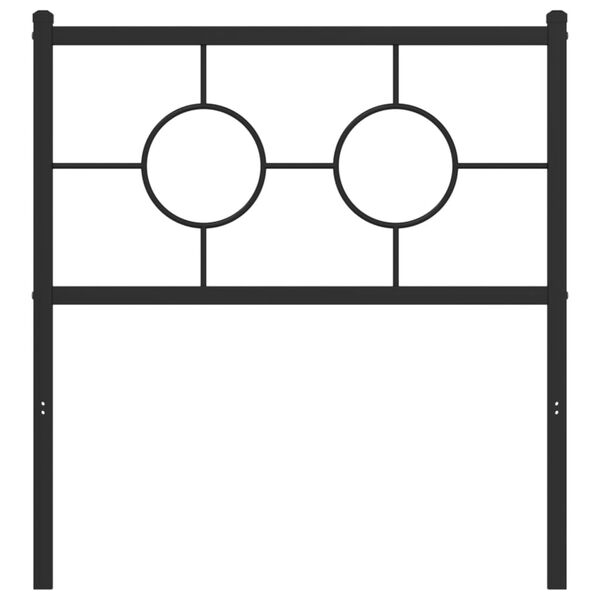 vidaXL &Kappa;&epsilon;&phi;&alpha;&lambda;ά&rho;&iota; &Mu;&alpha;ύ&rho;&omicron; 80 &epsilon;&kappa;. &Mu;&epsilon;&tau;&alpha;&lambda;&lambda;&iota;&kappa;ό