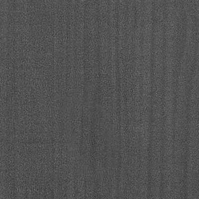 vidaXL Τραπεζάκι Σαλονιού Γκρι 110 x 50 x 33,5εκ από Μασίφ Ξύλο Πεύκου