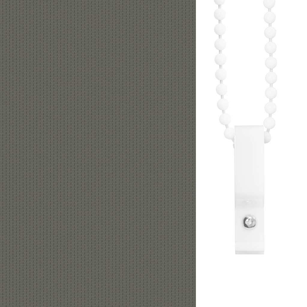vidaXL Ρολέρ Μπλακάουτ γκρί 105x130 cm Πλάτος υφάσματος 100,7 cm