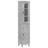 vidaXL &Nu;&tau;&omicron;&upsilon;&lambda;ά&pi;&iota; &Gamma;&kappa;&rho;&iota; &Sigma;&kappa;&upsilon;&rho;&omicron;&delta;έ&mu;&alpha;&tau;&omicron;&sigmaf; 34,5x34x180 &epsilon;&kappa;. &Epsilon;&pi;&epsilon;&xi;&epsilon;&rho;&gamma;&alpha;&sigma;&mu;έ&nu;&omicron; &Xi;ύ&lambda;&omicron;