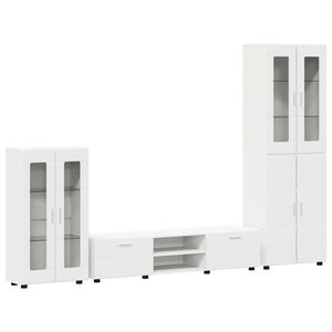 vidaXL &Sigma;&epsilon;&tau; &epsilon;&pi;ί&pi;&lambda;&omicron;&upsilon; &tau;&eta;&lambda;&epsilon;ό&rho;&alpha;&sigma;&eta;&sigmaf; FLORIN 3 pcs &Lambda;&epsilon;&upsilon;&kappa;ό &Epsilon;&pi;&epsilon;&xi;&epsilon;&rho;&gamma;&alpha;&sigma;&mu;έ&nu;&omicron; &xi;ύ&lambda;&omicron;