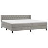 vidaXL &Kappa;&rho;&epsilon;&beta;ά&tau;&iota; Boxspring &mu;&epsilon; &Sigma;&tau;&rho;ώ&mu;&alpha; &Alpha;&nu;&omicron;&iota;&chi;&tau;ό &Gamma;&kappa;&rho;&iota; 200x200 &epsilon;&kappa;. &Beta;&epsilon;&lambda;&omicron;ύ&delta;&iota;&nu;&omicron;