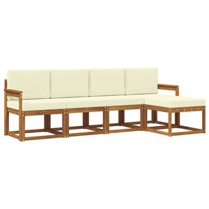 vidaXL &Sigma;&epsilon;&iota;&rho;ά &Kappa;&alpha;&nu;&alpha;&pi;έ &Epsilon;&xi;&omega;&tau;&epsilon;&rho;&iota;&kappa;&omicron;ύ &mu;&epsilon; &mu;&alpha;&xi;&iota;&lambda;ά&rho;&iota; 5 pcs &Phi;&upsilon;&sigma;&iota;&kappa;ό &kappa;&alpha;&iota; &Kappa;&rho;έ&mu;&alpha;