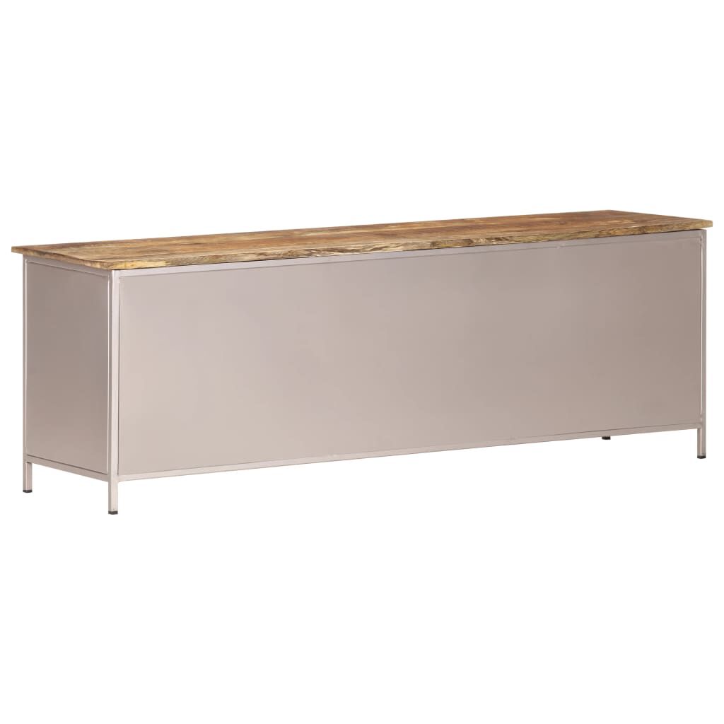 vidaXL Έπιπλο Τηλεόρασης 120 x 30 x 40 εκ. από Ακατέργαστο Ξύλο Μάνγκο
