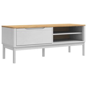 vidaXL &Pi;ά&gamma;&kappa;&omicron;&sigmaf; &Chi;&omega;&lambda; FLORO &Lambda;&epsilon;&upsilon;&kappa;ό 115 x 40 x 45 &epsilon;&kappa; &Sigma;&tau;&epsilon;&rho;&epsilon;ό &xi;ύ&lambda;&omicron; &pi;&epsilon;ύ&kappa;&omicron;&upsilon;