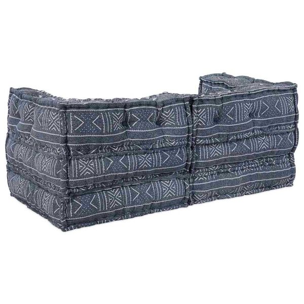 vidaXL Μαξιλάρι 2 pcs Μπλε 70 x 70 x 54 εκ Πολυεστέρας