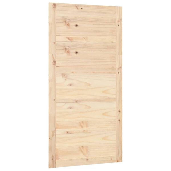 vidaXL Πόρτα Αχυρώνα 100x1,8x204,5 εκ. από Μασίφ Ξύλο Πεύκου