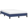 vidaXL Πλαίσιο κρεβατιού χωρίς στρώμα μπλε 120x200cm ύφασμα