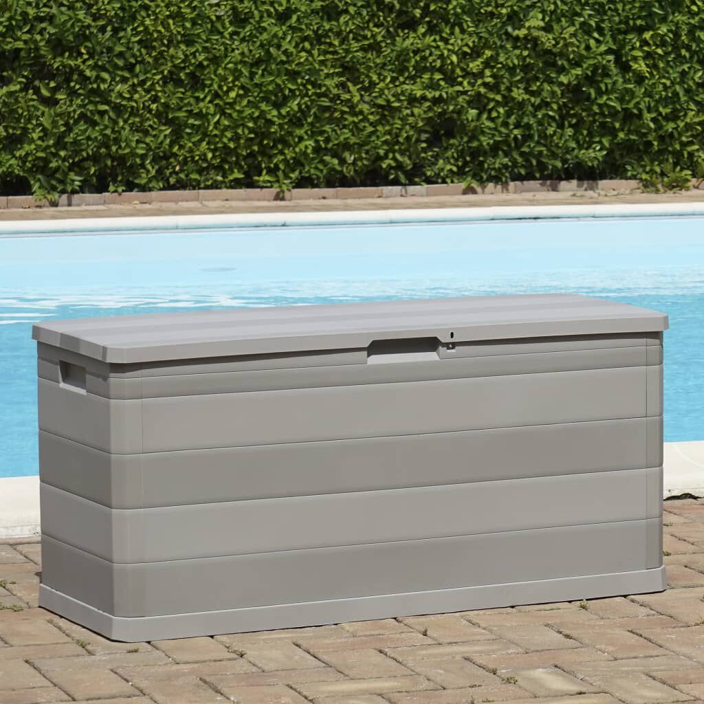 vidaXL Μπαούλο Αποθήκευσης Κήπου Gkri 117 x 45 x 56 εκ.