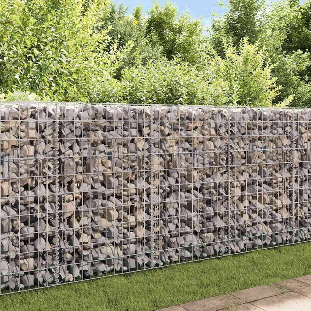 vidaXL Συρματοκιβώτιο 120 x 30 x 50 εκ. από Γαλβανισμένο Χάλυβα