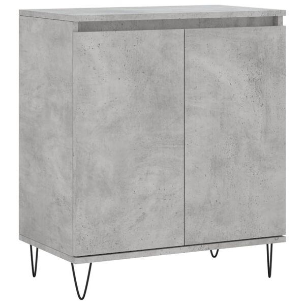 vidaXL Ντουλάπι Γκρι Σκυροδέματος 60x35x70 εκ. Επεξεργασμένο Ξύλο