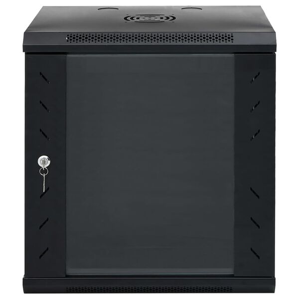 vidaXL Καμπίνα Δικτύου Επιτοίχια 12U 19'' IP20 53x40x60 εκ.