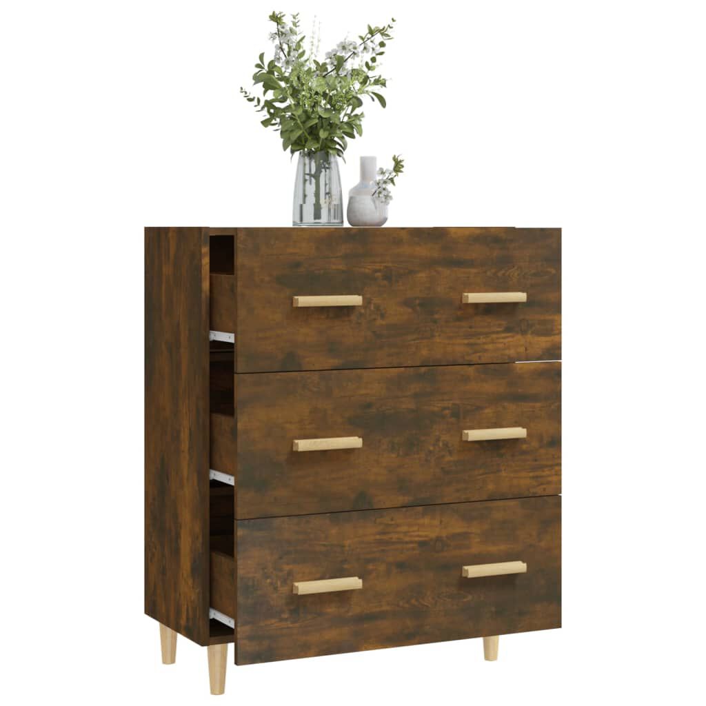 vidaXL Ντουλάπι Καπνιστή Δρυς 70 x 34 x 90 εκ. Επεξεργασμένο Ξύλο