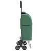 vidaXL Καρότσι Αγορών Πράσινο 39.5 x 33 x 93 εκ Ύφασμα Oxford