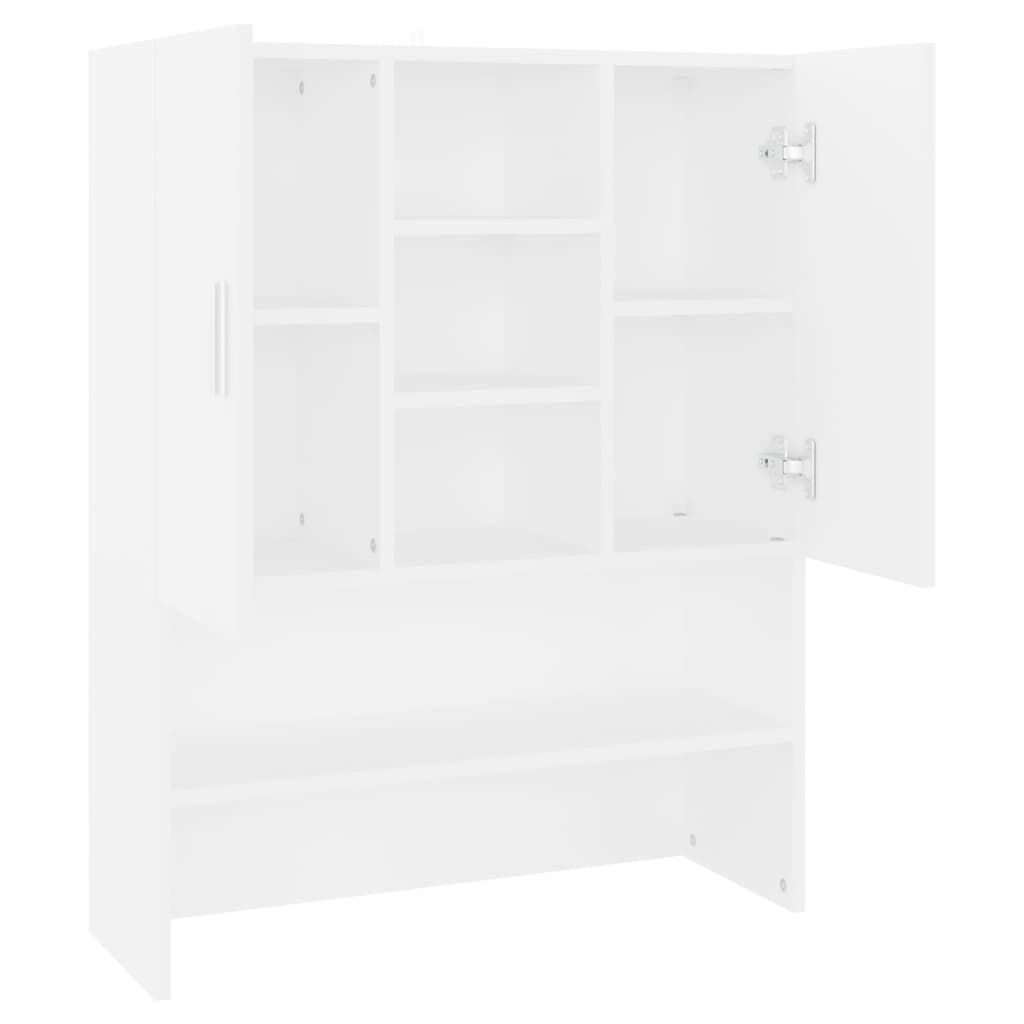 vidaXL Ντουλάπι Πλυντηρίου Λευκό 70,5 x 25,5 x 90 εκ.