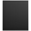 vidaXL Βιβλιοθήκη/Έπιπλο Τηλεόρασης Μαύρο 36x30x143 εκ. Επεξ. Ξύλο